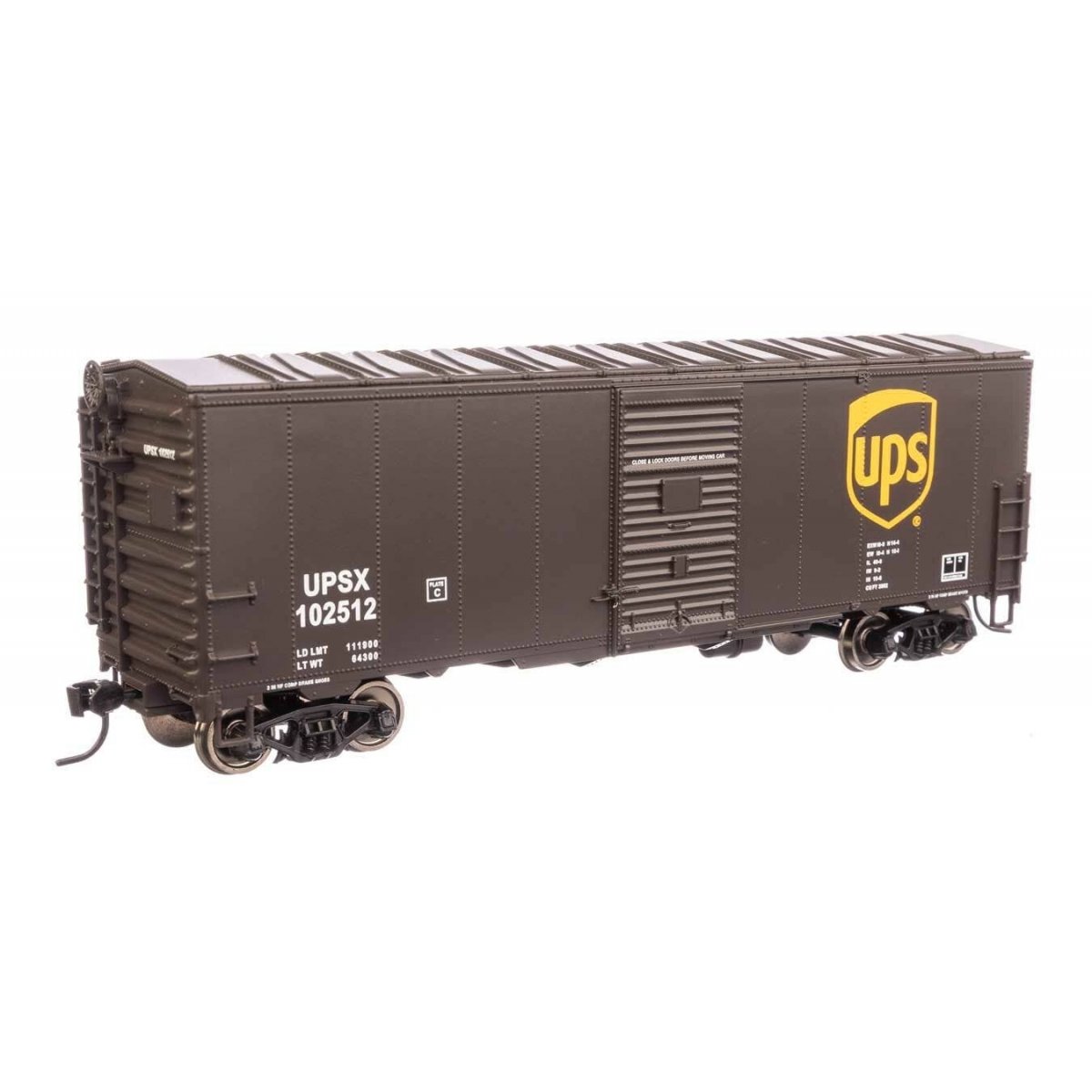 40′ Association of American Railroads Modernized 1948 Boxcar - Ready to Run -- United Parcel Service(R) 102512