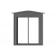 2-Pane Peaked Window with Precut Glazing -- Scale 36 x 44′ 91.4 x 112cm pkg(12), HO, Tichy Train Group 8303