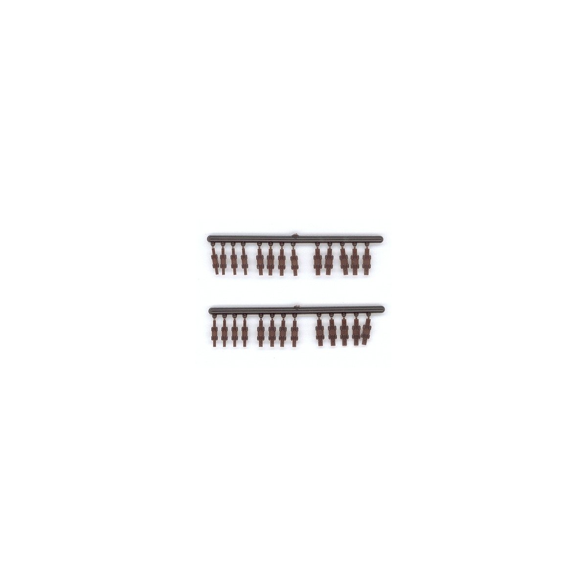 Band Fasteners -- Plastic 3 Sizes, HO, Durango Press 103
