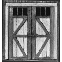 Freight Door -- With Separate Handle (Laser-Cut Wood), S, B.T.S. 780