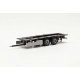 Chassis for Trailer with Cooling Units -- pkg(2), HO, Herpa Models 85526