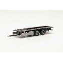 Chassis for Trailer with Cooling Units -- pkg(2), HO, Herpa Models 85526