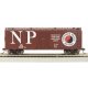 Pullman-Standard PS-1 40′ Steel Boxcar - Ready to Run - Silver Series(R) -- Northern Pacific 27231 (Boxcar Red, white, red, bl