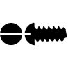 2 Self-Tapping Steel Sheet Metal Screws pkg(24) -- 3/16 x .088′ .48 x .22cm, ALL, Walthers Tools & Screws 1189