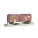 Pullman-Standard 40′ Steel Boxcar - Ready to Run - Silver Series(R) -- Missouri Pacific (Boxcar Red, Herbie Safety Car), HO, B