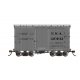 18′ Wood Boxcar with Murphy Roof 2-Pack - Ready to Run - Spectrum(R) -- U.S.A. 120096, 120103 (gray)