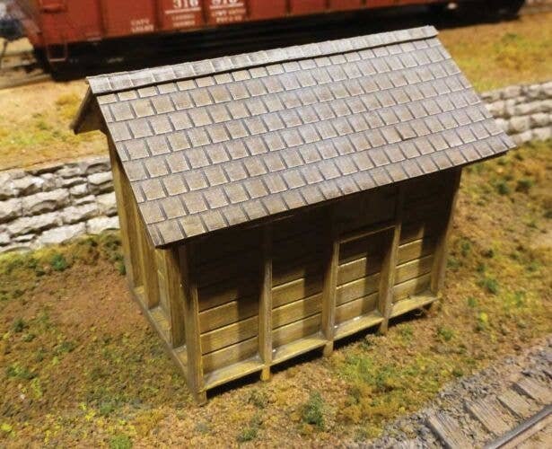 Flexible Shake Shingle Roof Sheet -- Small for HO & N Scales 3-3/4 x 12′ 9.5 x 30.5cm, ALL, Chooch Enterprises 8920