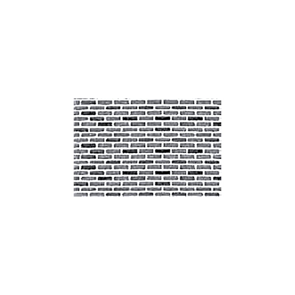 Patterned Plastic Sheet 2-Pack -- Brick 7-1/2 x 12′ 19.1 x 30.5cm, HO, JTT Miniature Tree 97422
