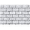 Patterned Plastic Sheet 2-Pack -- Asphalt Shingle 7-1/2 x 12′ 19.1 x 30.5cm, HO, JTT Miniature Tree 97440