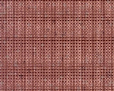 Patterned Sheets - Roofing - Spanish Tile - .020 x 3 x 3` pkg(2) -- .048` Beige Tiles, N, Plastruct Inc 91640