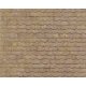 Patterned Sheets - Roofing - Wood Shake Shingles - .020 x 7 x 12` pkg(2) -- .125` Beige Shingles, HO, Plastruct Inc 91656