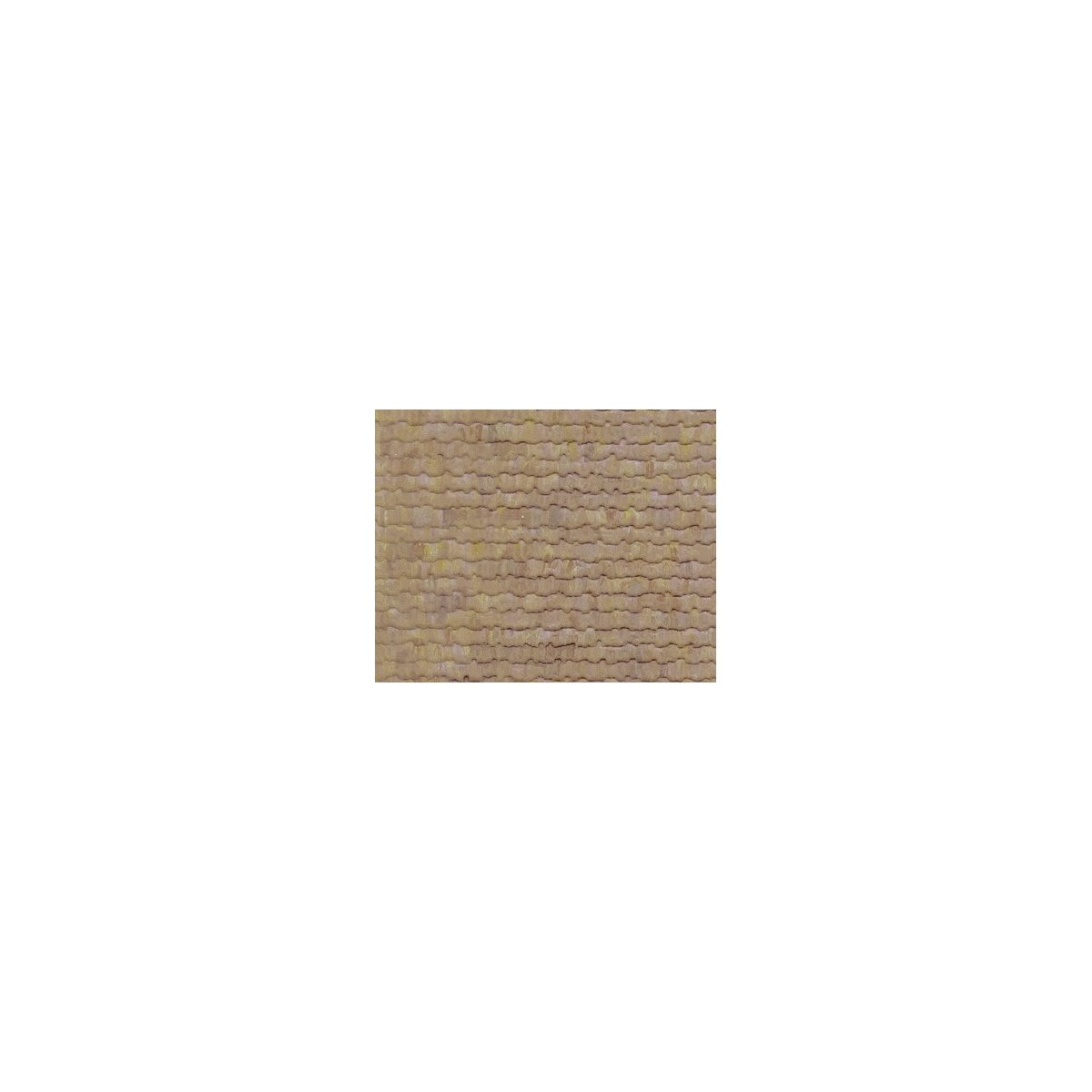 Patterned Sheets - Roofing - Wood Shake Shingles - .020 x 7 x 12` pkg(2) -- .125` Beige Shingles, HO, Plastruct Inc 91656