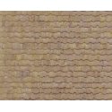 Patterned Sheets - Roofing - Wood Shake Shingles - .020 x 7 x 12` pkg(2) -- .125` Beige Shingles, HO, Plastruct Inc 91656