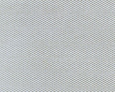Patterned Sheets - Safety Tread - Tread Plate - .020 x 3-7/8 x 2-1/4` pkg(2 -- White - .055` Spacing, N, Plastruct Inc 91702