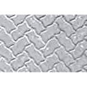 Patterned Plastic Sheet 2-Pack -- Interlocking Paving 7-1/2 x 12′ 19.1 x 30.5cm, HO, JTT Miniature Tree 97430