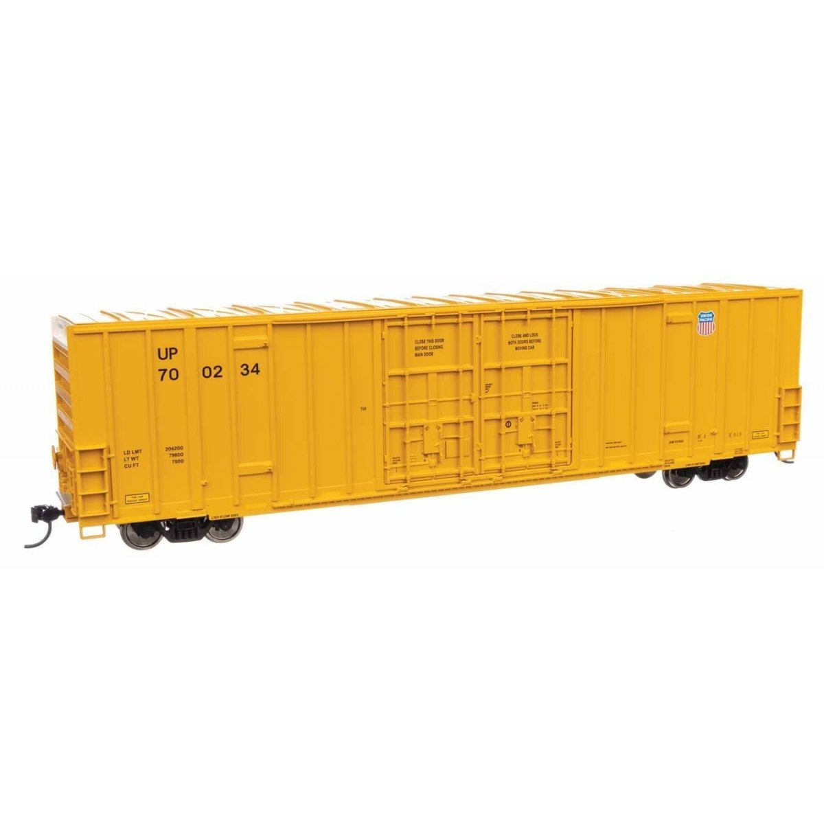 60′ High Cube Plate F Boxcar - Ready to Run -- Union Pacific(R) 700234