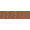 Long Rectangular Tile Flooring or Wall -- Terracotta 3-3/4 x 3-3/4′ 9.5 x 9.5cm pkg(3), HO, Preiser Kg 19606
