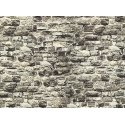 Stone Sheet - 12.5 x 5.9′ Card Stock -- Granite, HO, Noch Gmbh & Co 57510