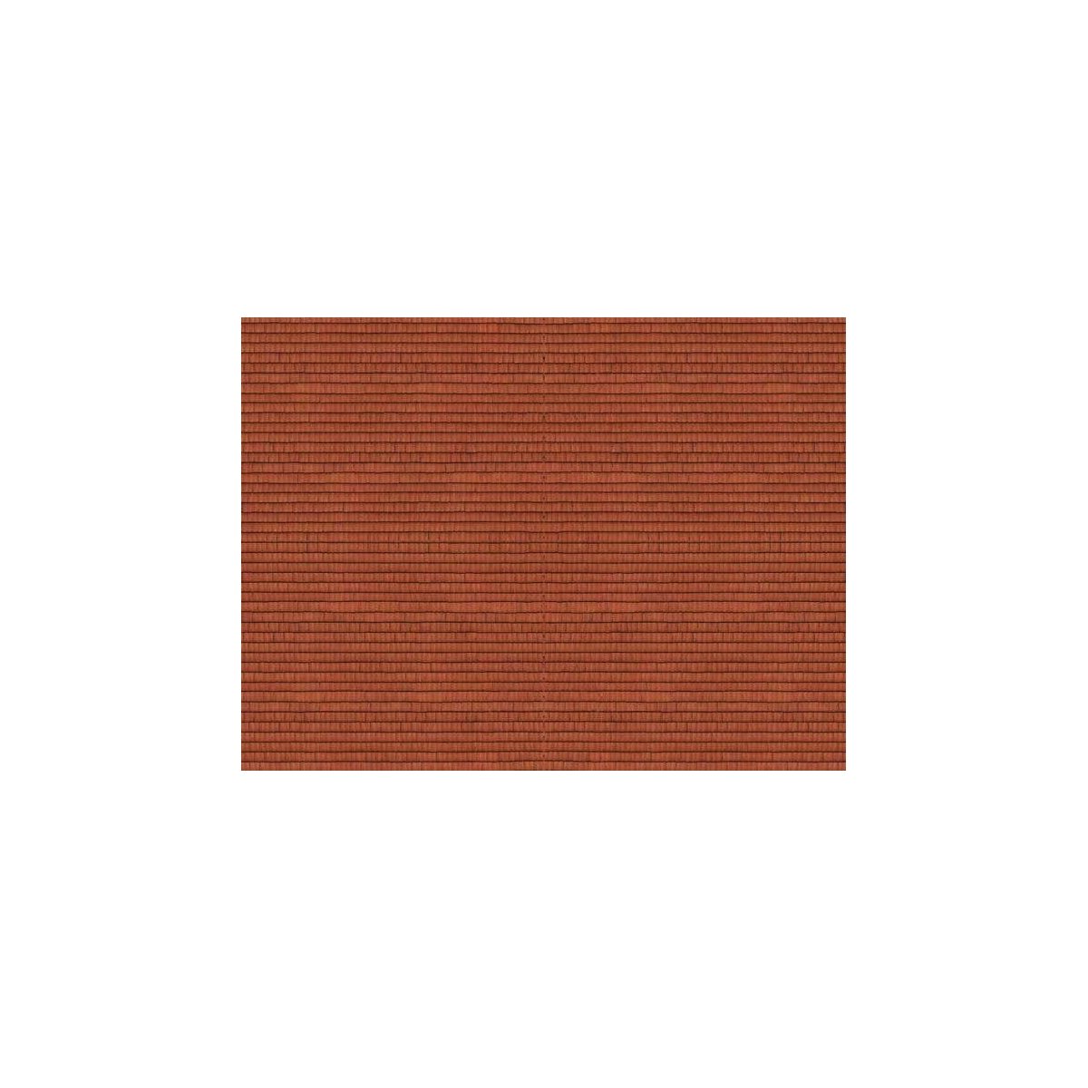 Printed Cardstock 3-D Texture Sheet -- Tile Roof 9-13/16 x 4-15/16′ 25 x 12.5cm, N, Noch Gmbh & Co 56965