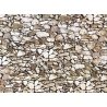 Embossed Panel Building Material Sheet -- Natural Stone, HO, Faller Gmbh 170610