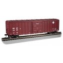 ACF 50`6` Outside-Braced Sliding-Door Boxcar - Ready to Run - Silver Series -- Burlington Northern Santa Fe 725425 (Boxcar Red, 