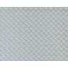 Patterned Sheets - Safety Tread - Double Diamond Plate - .020 x 7 x 12` pkg -- White - .150` Spacing, G, Plastruct Inc 91682