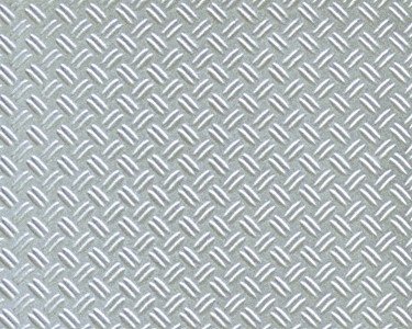 Patterned Sheets - Safety Tread - Double Diamond Plate - .020 x 7 x 12` pkg -- White - .150` Spacing, G, Plastruct Inc 91682