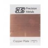 Copper Etching Plate -- 9 x 12 x .050′ 22.9 x 30.5 x .127cm, ALL, K & S Engineering 6605