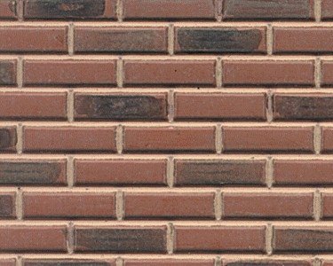 Patterned Sheets - Brick - .020 x 7 x 24` -- .730` Red Bricks, ALL, Plastruct Inc 91601