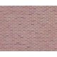 Patterned Sheets - Rough Brick - .020 x 7 x 12` pkg(2) -- .200` Red Bricks, O, Plastruct Inc 91606