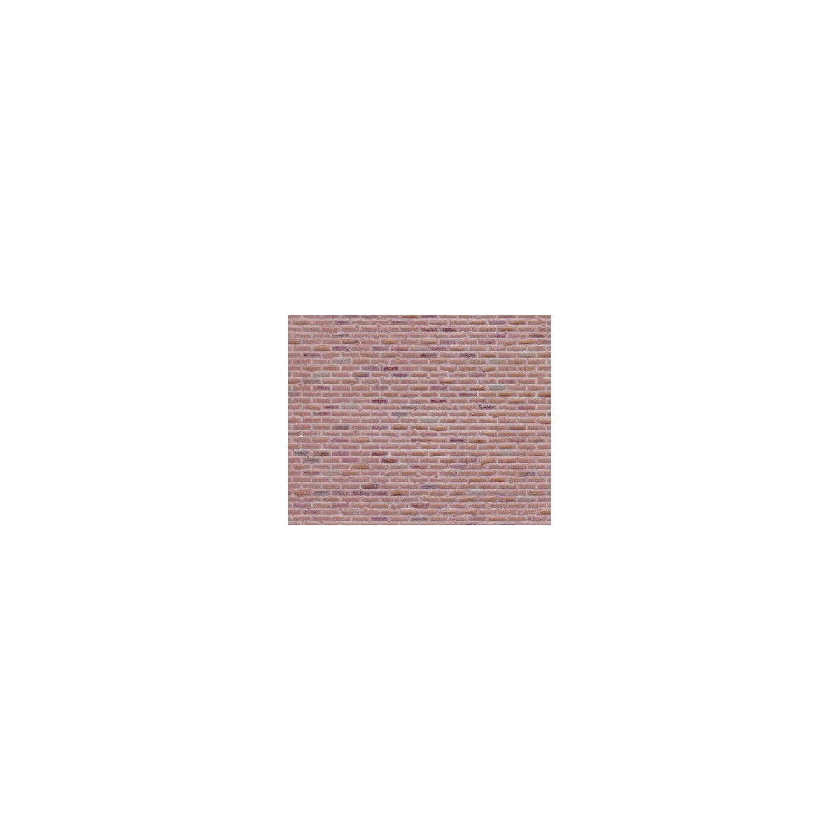Patterned Sheets - Rough Brick - .020 x 7 x 12` pkg(2) -- .200` Red Bricks, O, Plastruct Inc 91606