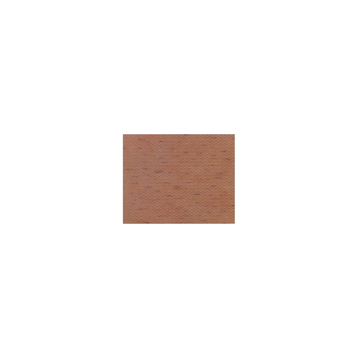 Patterned Sheets - Brick - .020 x 7 x 12` pkg(2) -- .100` Red Bricks, TT, Plastruct Inc 91609