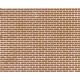 Patterned Sheets - Brick - .020 x 7 x 12` pkg(2) -- .187` Red Bricks, O, Plastruct Inc 91613