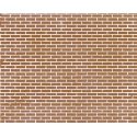 Patterned Sheets - Brick - .020 x 7 x 12` pkg(2) -- .187` Red Bricks, O, Plastruct Inc 91613
