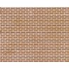Patterned Sheets - Brick - .020 x 7 x 12` pkg(2) -- .187` Red Bricks, O, Plastruct Inc 91613