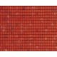 Patterned Sheets - Roofing - Spanish Tile - .020 x 7 x 12` pkg(2) -- .087` Red Tiles, HO, Plastruct Inc 91638