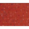 Patterned Sheets - Roofing - Spanish Tile - .020 x 7 x 12` pkg(2) -- .087` Red Tiles, HO, Plastruct Inc 91638