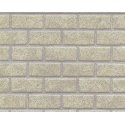 Patterned Sheets - Concrete Block - .020 x 7 x 12` pkg(2) -- .650` Beige Bricks, G, Plastruct Inc 91624