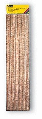 Building Material Cardboard Sheet -- Brick 25-3/16 x 5-7/8′ 64 x 15cm, HO, Noch Gmbh & Co 57730