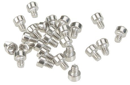 Hex Screws -- Stainless Steel pkg(25), G, Bachmann Industries 94656