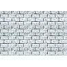 Patterned Plastic Sheet 2-Pack -- Concrete Block 7-1/2 x 12′ 19.1 x 30.5cm, HO, JTT Miniature Tree 97425