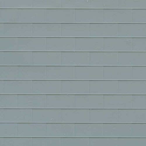 Textured Plastic Sheet -- Concrete 7-7/8 x 8-1/4′ 20 x 21cm, HO, Kibri 34148