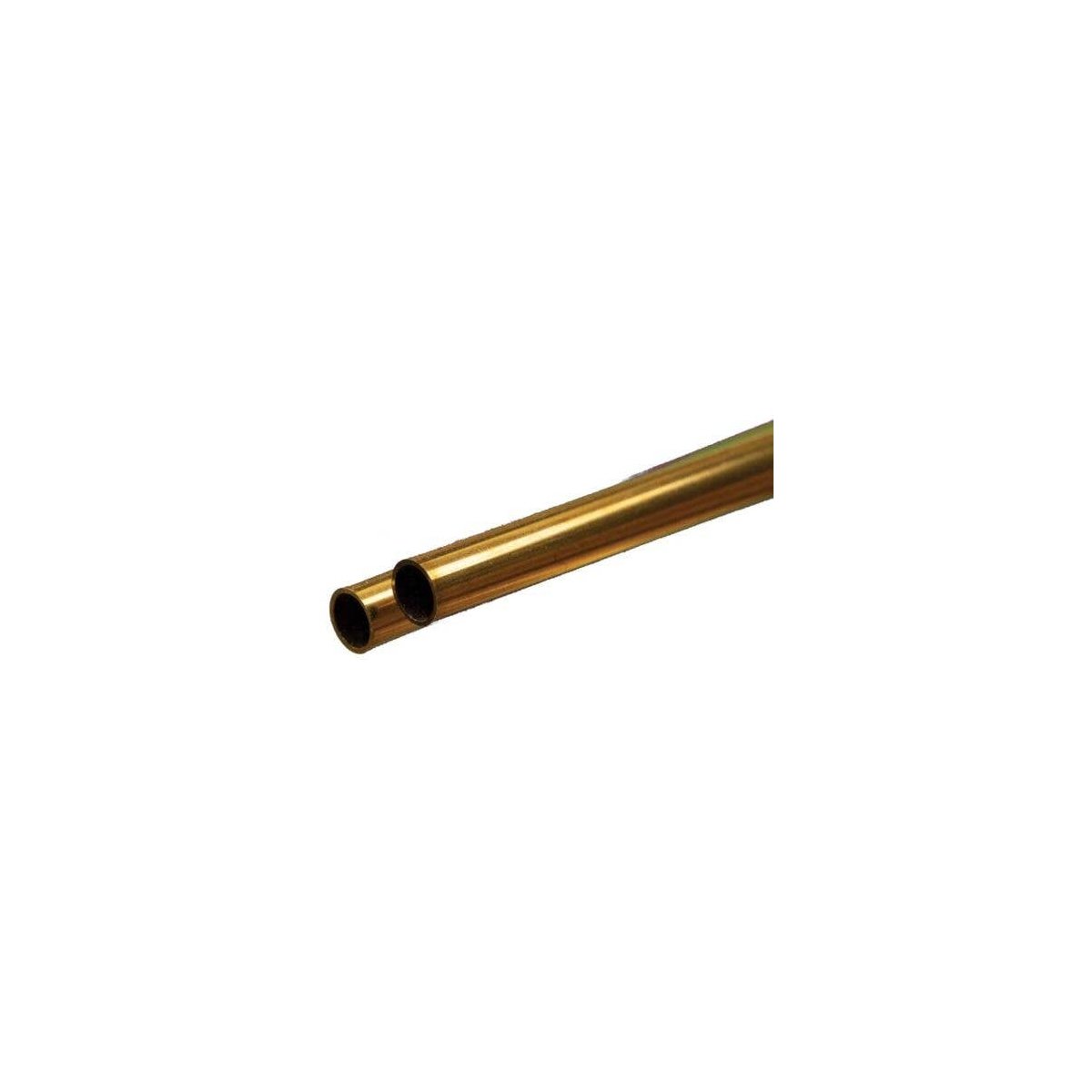 Round Brass Tube -- .24′ 6mm OD 0.45mm Wall x 300mm Long pkg(2), ALL, K & S Engineering 9824