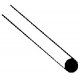 Styrene Rod - Round -- .010 O.D. x 10′ Long pkg(10), ALL, Plastruct Inc 90850
