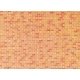 Embossed Panel Building Material Sheet -- Red Brick, HO, Faller Gmbh 170608