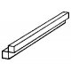 Corner Posts -- 1/8 x 24′ (Overall Dimensions), ALL, Northeastern Scale Lumber 593