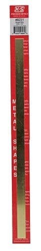 Brass Strip -- 12 x 1/2` 300 x 12.7mm, .016` .41mm Thick, ALL, K & S Engineering 8231