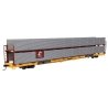 89′ Flatcar w/Bi-Level Shielded Auto Rack - Ready to Run -- Conrail Rack / Trailer-Train Flatcar TTBX 964338, HO, 8110