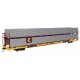 89′ Flatcar w/Bi-Level Shielded Auto Rack - Ready to Run -- Conrail Rack / Trailer-Train Flatcar TTBX 964335, HO, 8109