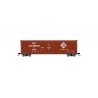 50′ Plug-Door Boxcar w/Roofwalk - Ready to Run -- Erie Lackawanna 68360 (Boxcar Red, white, Cushion Car Markings)